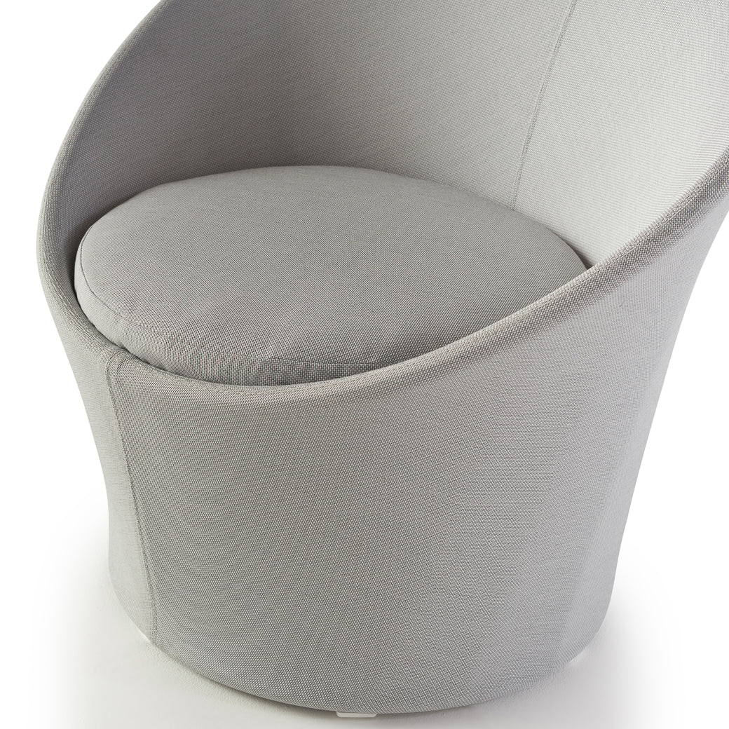 Apollo Lounge Chair in Textured White