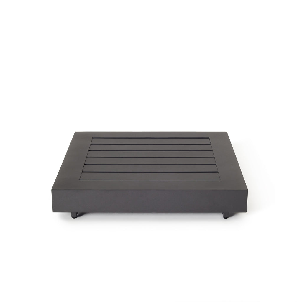 Calabasas Square Table in Charcoal