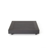Calabasas Square Table in Charcoal