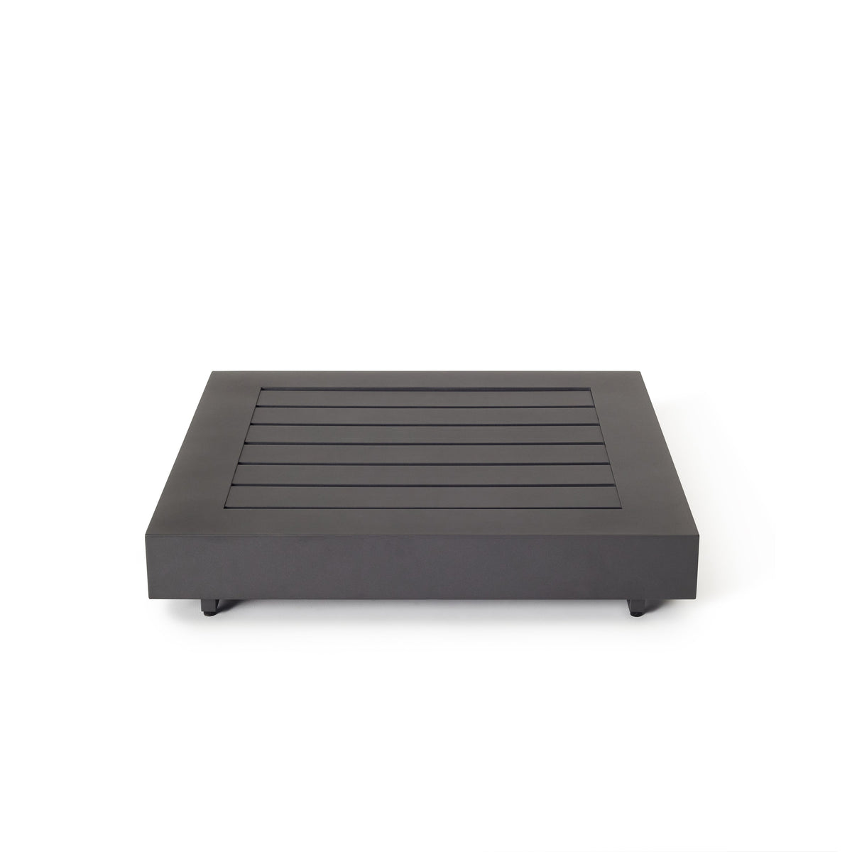 Calabasas Square Table in Charcoal