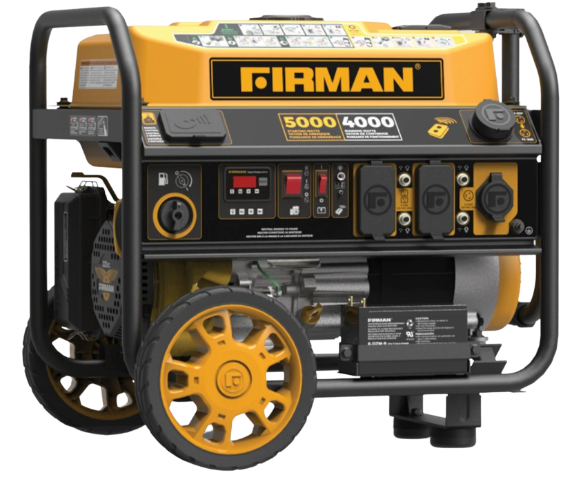 4000W/5000W 30 Amp Remote Start Portable Gas Generator - New