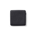 Zabuton Wool Felt Square Seat Pad in Charcoal