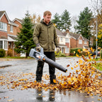 36V Cordless Leaf Blower with 2 Batteries and Charger