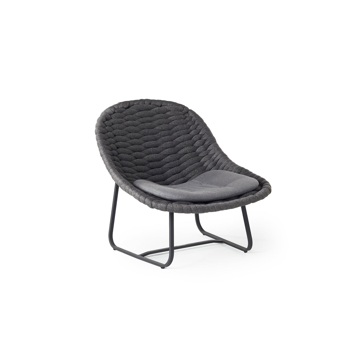 Cloud Lounge Chair in Charcoal