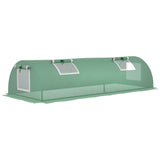 7' x 3' x 2' Portable Mini Greenhouse with 5 Mesh Windows, Green