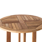 Elements Bar Table in Teak
