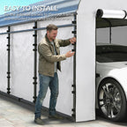 Carport Sidewall Panels Set of 4 for 10' x 15' Structures, White