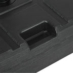 88 lbs. Fillable Umbrella Base for 1.5" or 1.9" Poles, Black