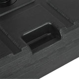 88 lbs. Fillable Umbrella Base for 1.5" or 1.9" Poles, Black