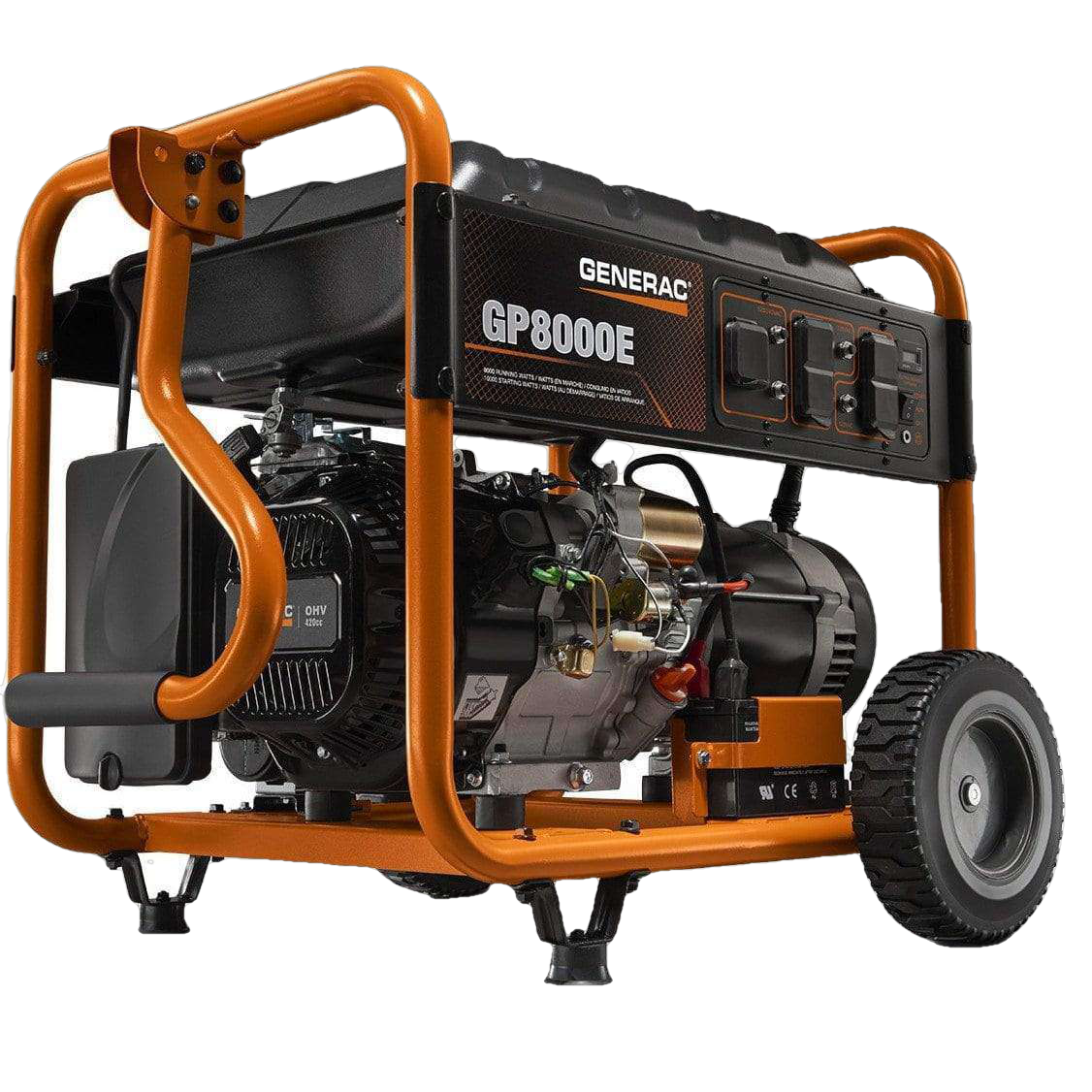 8000W/10000W Electric Start Portable Generator - Refurbished