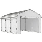 Carport Sidewall Panels Set of 4 for 12' x 20' Carports, White