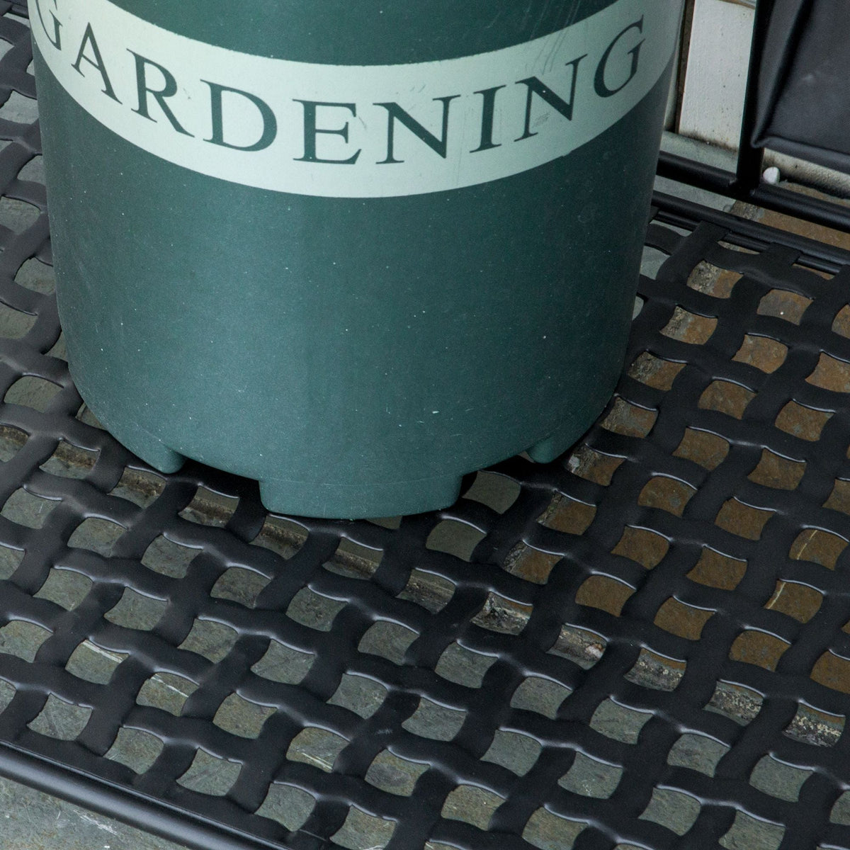 Folding Potting Bench Table with Storage Shelf, Flourishes