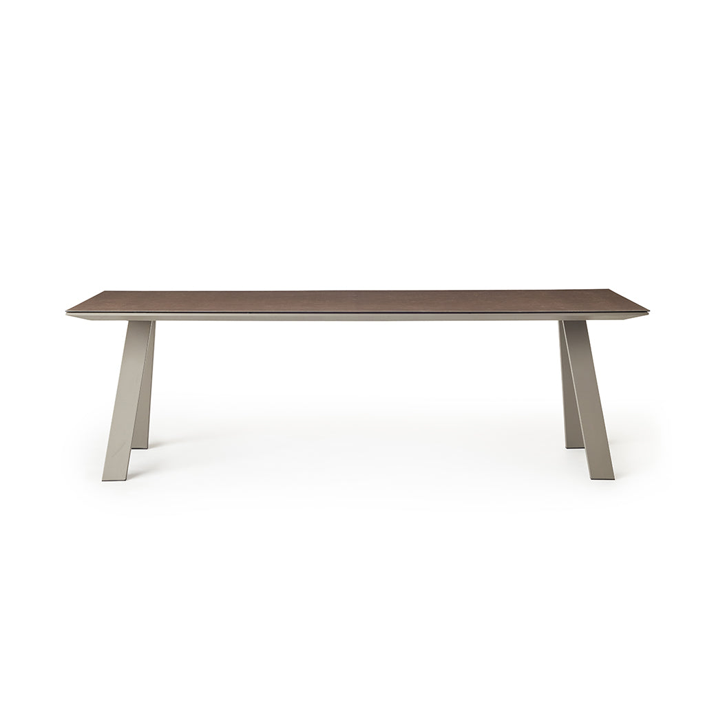 Inverness Dining Table in Quartz Grey
