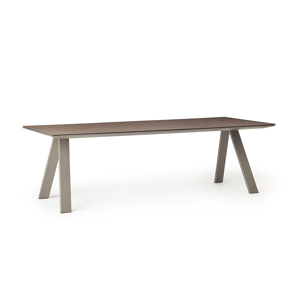 Inverness Dining Table in Quartz Grey