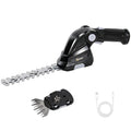 2-in-1 Cordless Hedge Trimmer & Grass Shear with 2 Batteries
