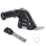 2-in-1 Cordless Hedge Trimmer & Grass Shear with 2 Batteries