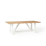 Madera Dining Table White Aluminum Base