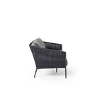 Olema Sofa in Charcoal Aluminum