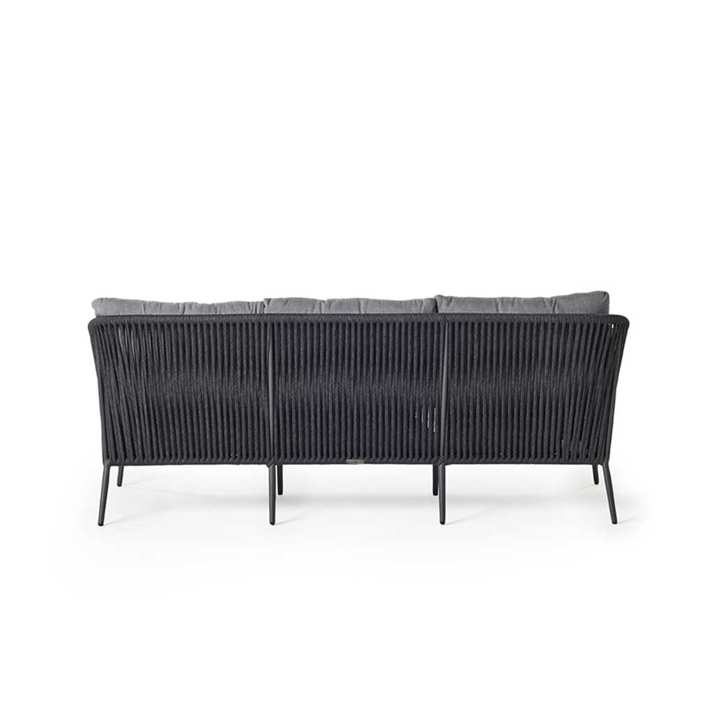 Olema Sofa in Charcoal Aluminum