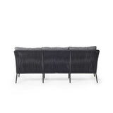 Olema Sofa in Charcoal Aluminum