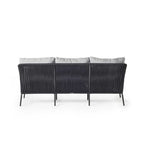 Olema Sofa in Charcoal Aluminum