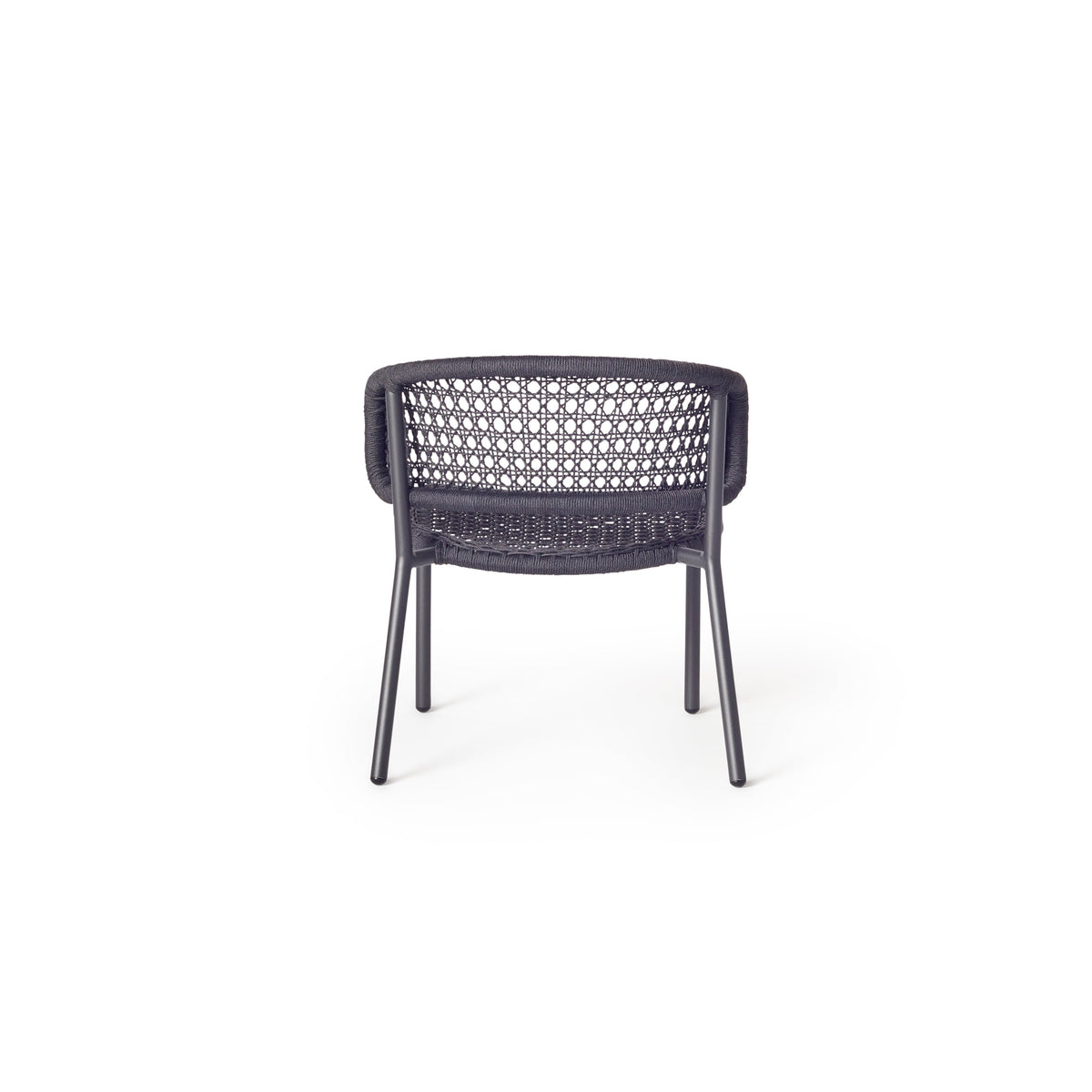 Mariposa Lounge Chair with Charcoal Rope