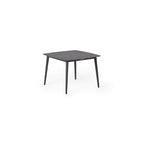 Olema Side Table in Charcoal Aluminum