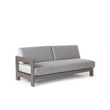 Tiburon Sectional Right Arm in Quartz Grey Aluminum