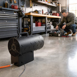 15 kW/51000 BTU Industrial Propane Space Heater with Piezo Ignition, Overheat Protection, IPX4, Black