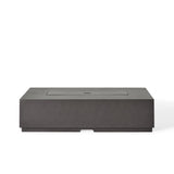 Legend 60" Rectangular Fire Table in Black Lava (Natural Gas)