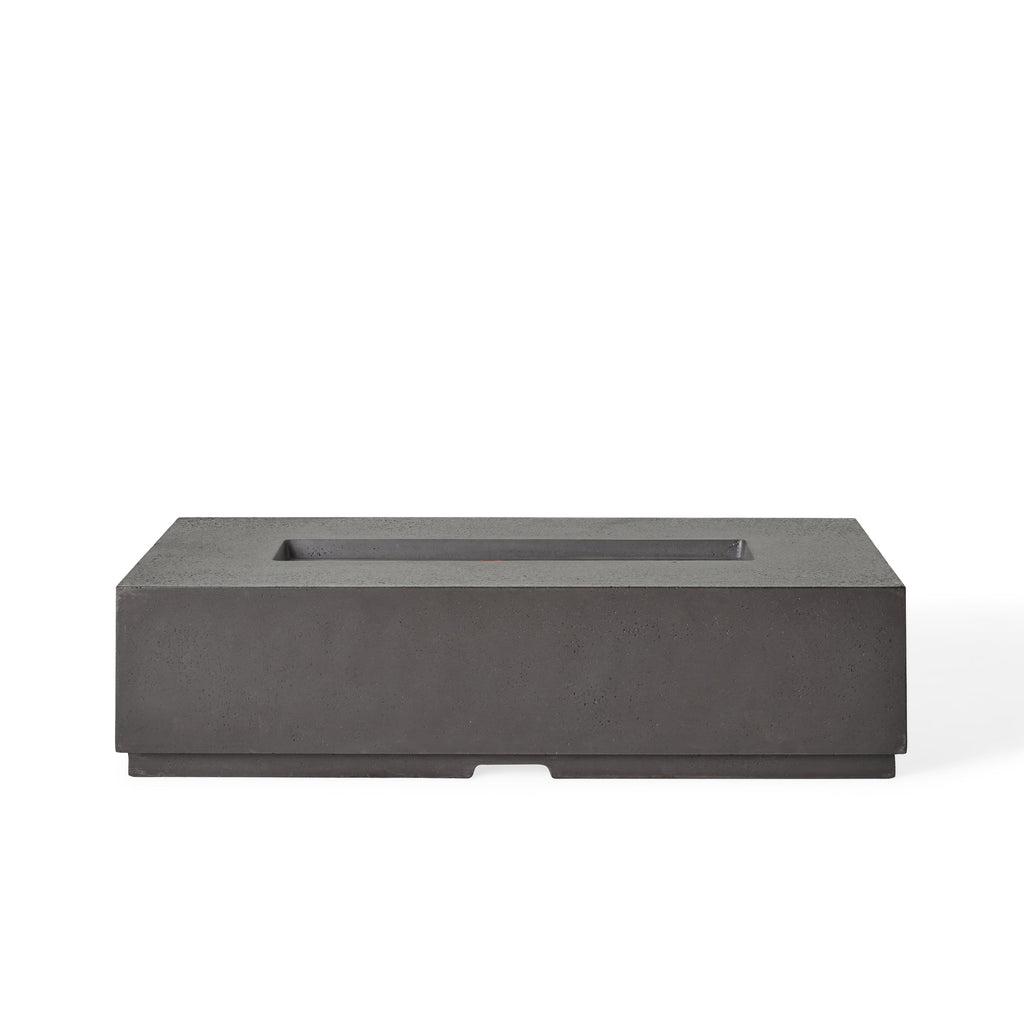 Legend 60" Rectangular Fire Table in Black Lava (Natural Gas)