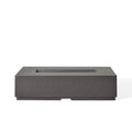 Legend 60" Rectangular Fire Table in Black Lava (Natural Gas)