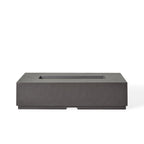 Legend 60" Rectangular Fire Table in Black Lava (Natural Gas)