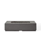 Legend 60" Rectangular Fire Table in Black Lava (Natural Gas)