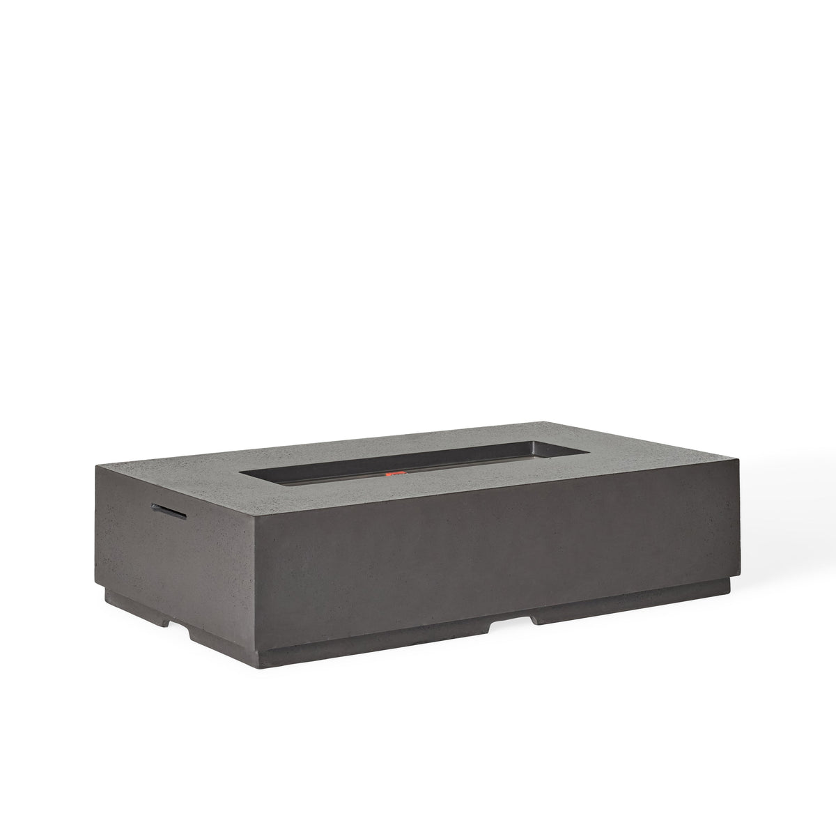 Legend 60" Rectangular Fire Table in Black Lava (Natural Gas)