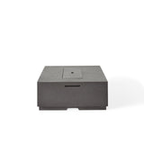 Legend 60" Rectangular Fire Table in Black Lava (Natural Gas)
