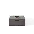 Legend 60" Rectangular Fire Table in Black Lava (Natural Gas)