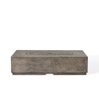 Legend 60" Rectangular Fire Table in Dark Basalt (Propane)