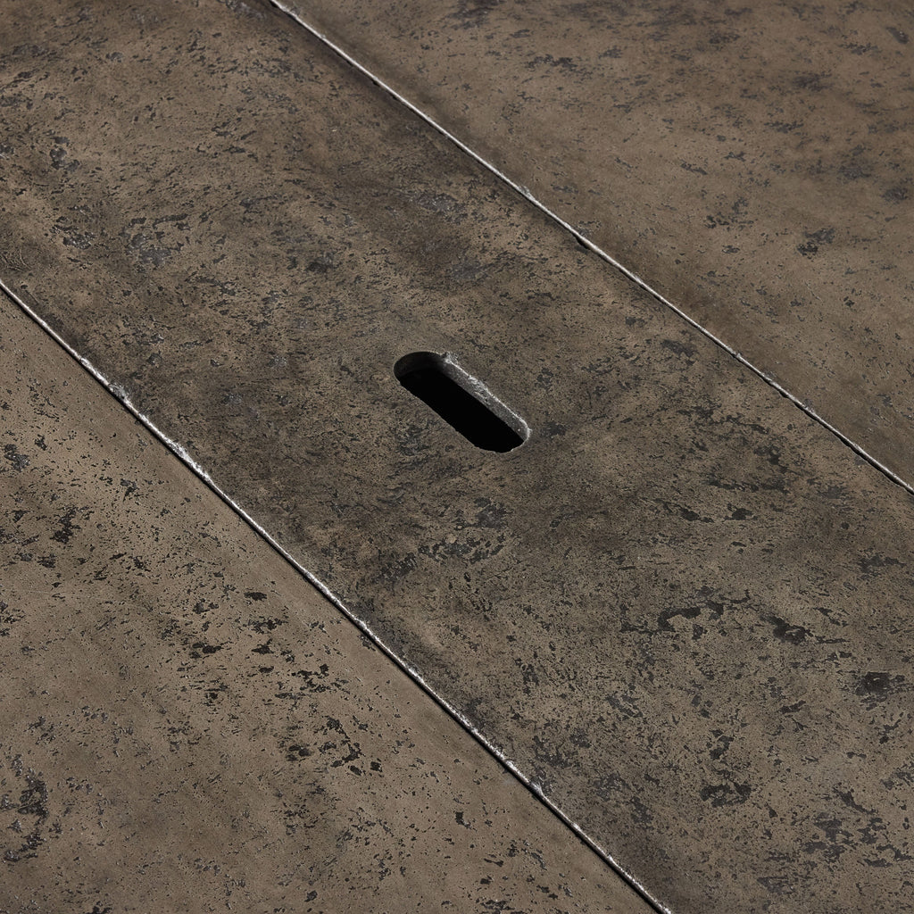 Legend 60" Rectangular Fire Table in Dark Basalt (Propane)