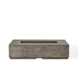 Legend 60" Rectangular Fire Table in Dark Basalt (Natural Gas)