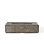 Legend 60" Rectangular Fire Table in Dark Basalt (Propane)