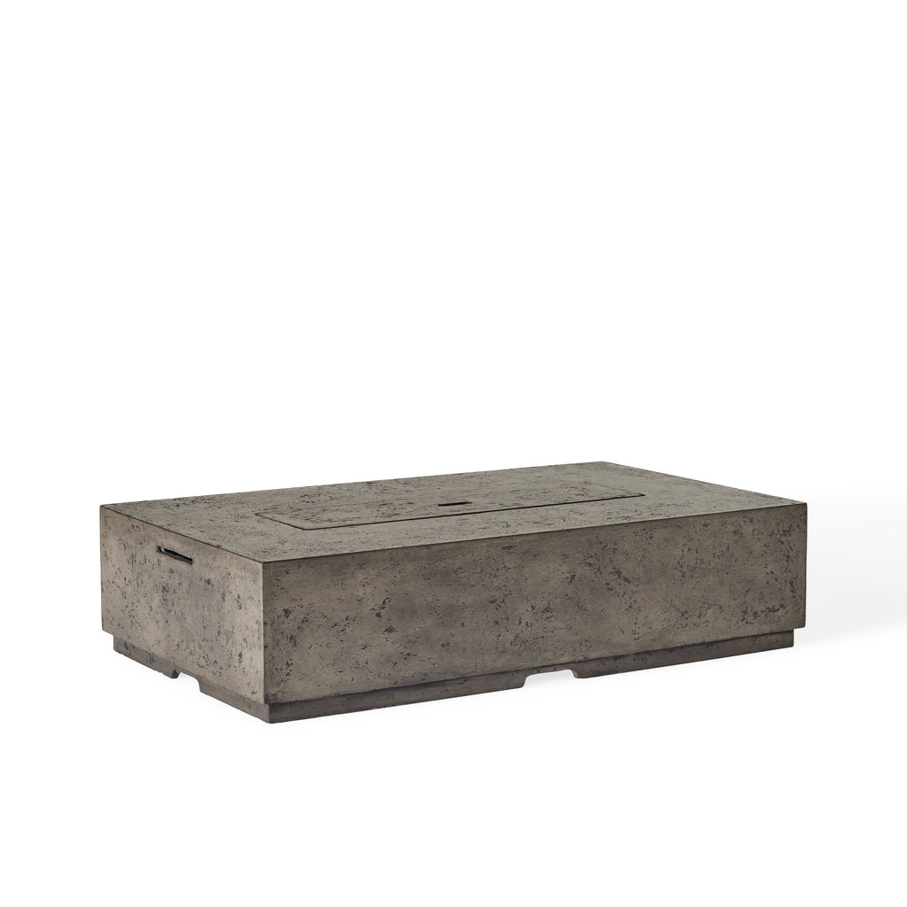 Legend 60" Rectangular Fire Table in Dark Basalt (Propane)