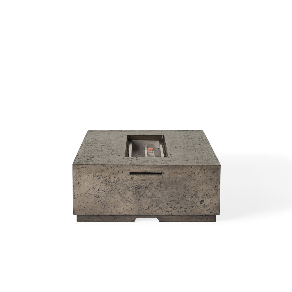 Legend 60" Rectangular Fire Table in Dark Basalt (Propane)