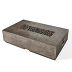 Legend 60" Rectangular Fire Table in Dark Basalt (Propane)