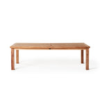 Larkspur 102" Dining Table in Teak