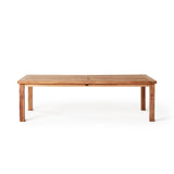 Larkspur 102" Dining Table in Teak