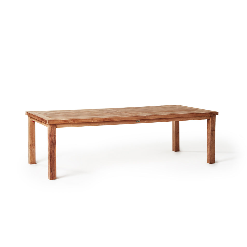 Larkspur 102" Dining Table in Teak