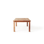 Larkspur 102" Dining Table in Teak
