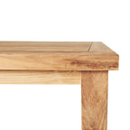 Larkspur 79" Dining Table in Teak