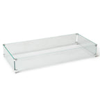 Legend 72" Glass Fire Table Wind Guard